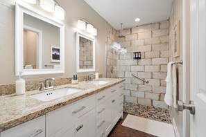 Towels, soap, toilet paper