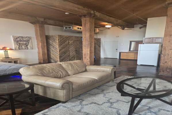 Smart TV, fireplace, video games, books