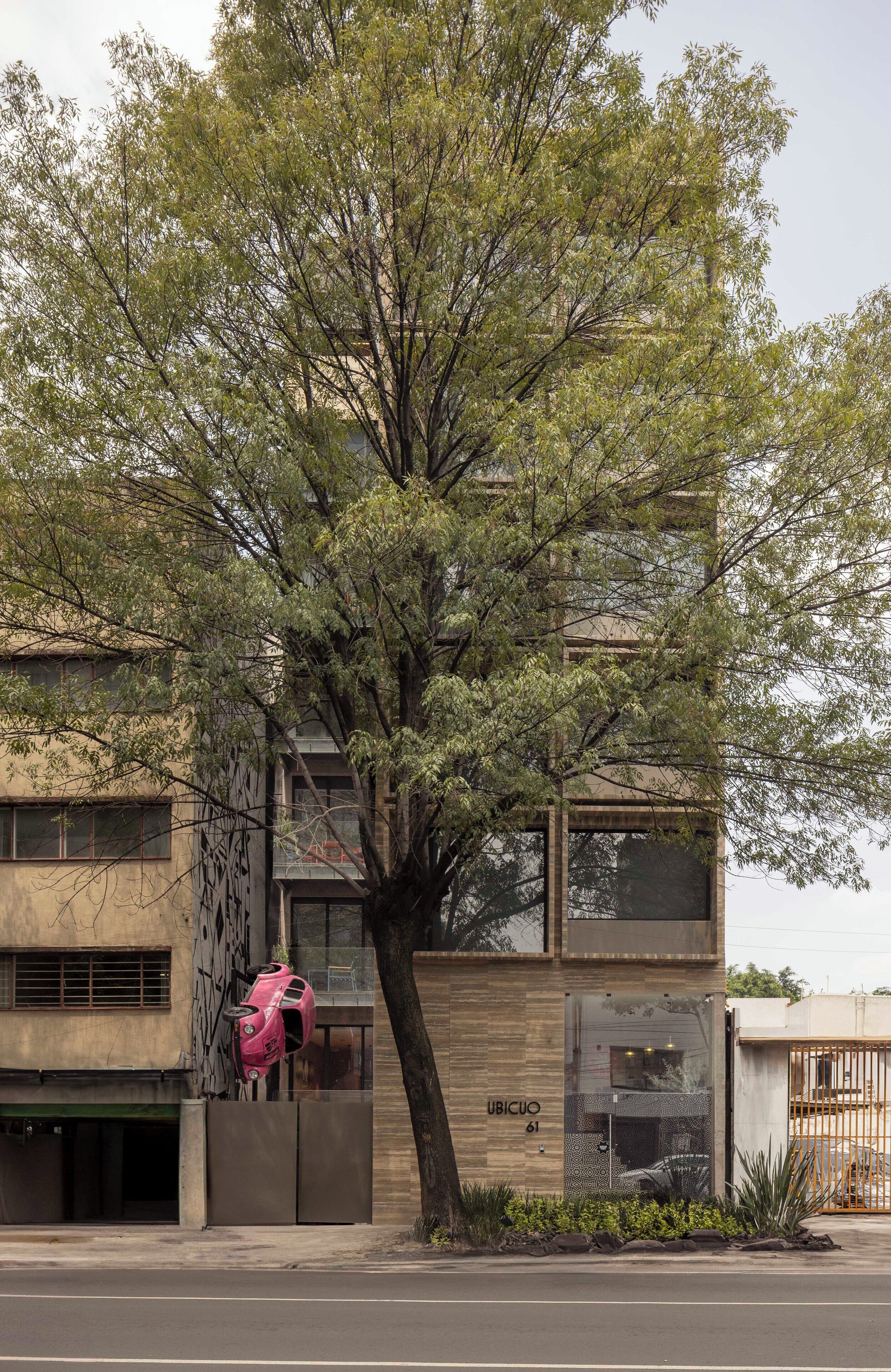 Front of property – evening/night