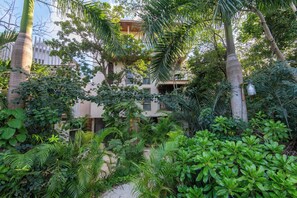 Fassade der Unterkunft