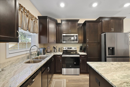 New Charleston Twinzies #1, 4 bedroom, pet and family-friendly, fenced backyard.