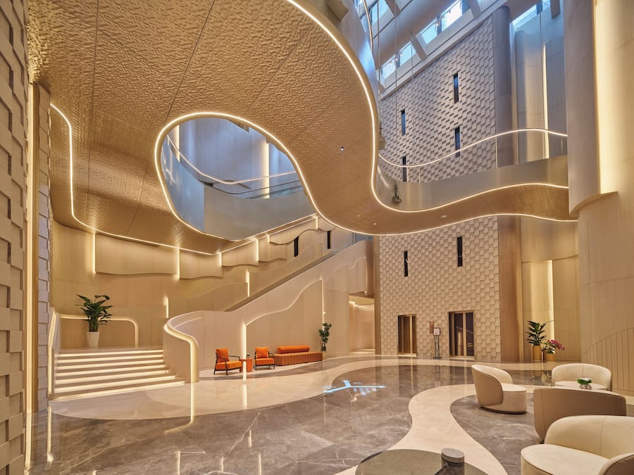 Lobby sitting area