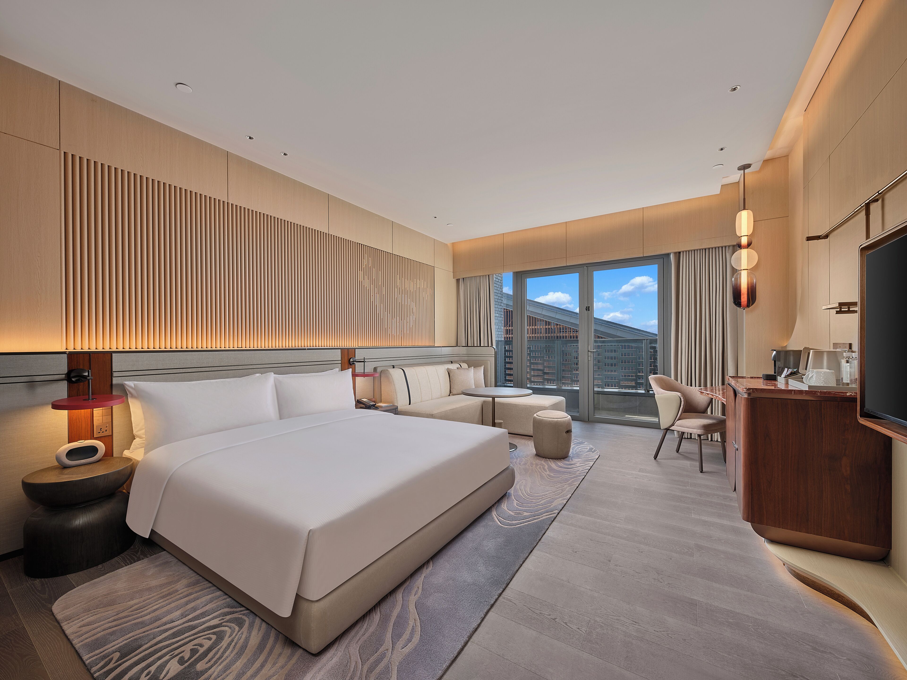 Zimmer, 1 King-Bett, Balkon