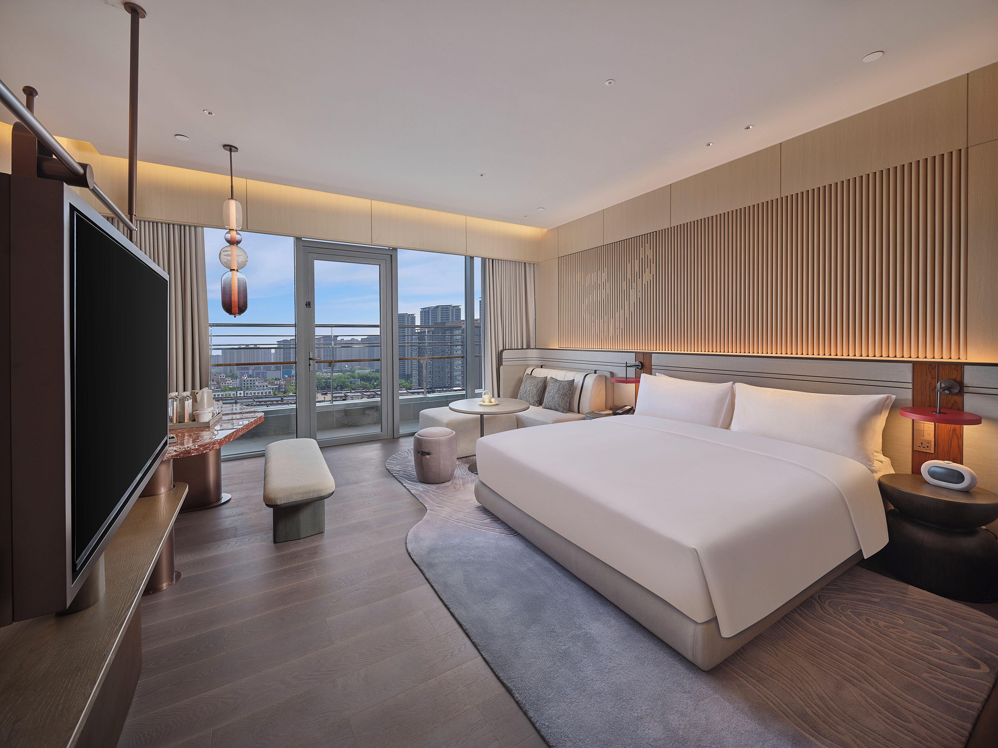 Deluxe-Zimmer, 1 King-Bett | Hochwertige Bettwaren, Daunenbettdecken, Select-Comfort-Betten