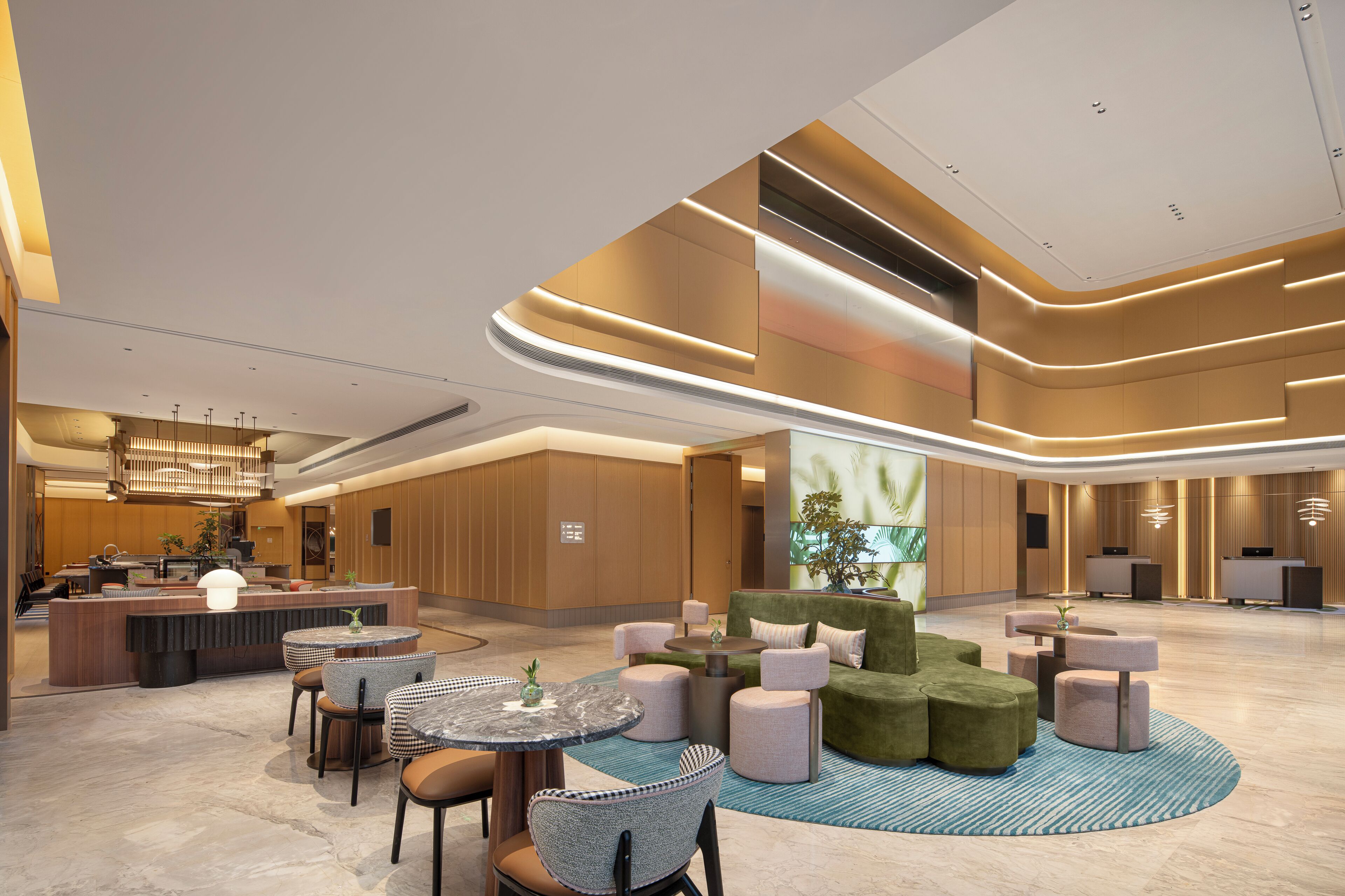 Lobby sitting area