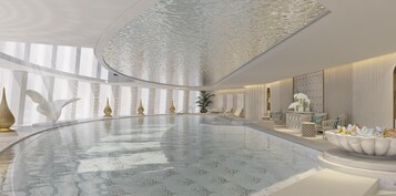 Indoor pool, outdoor pool