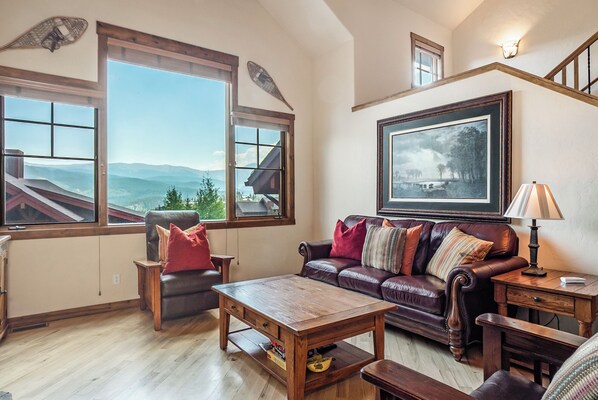 TV connectée, cheminée