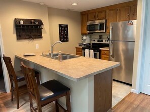 Microwave, dishwasher