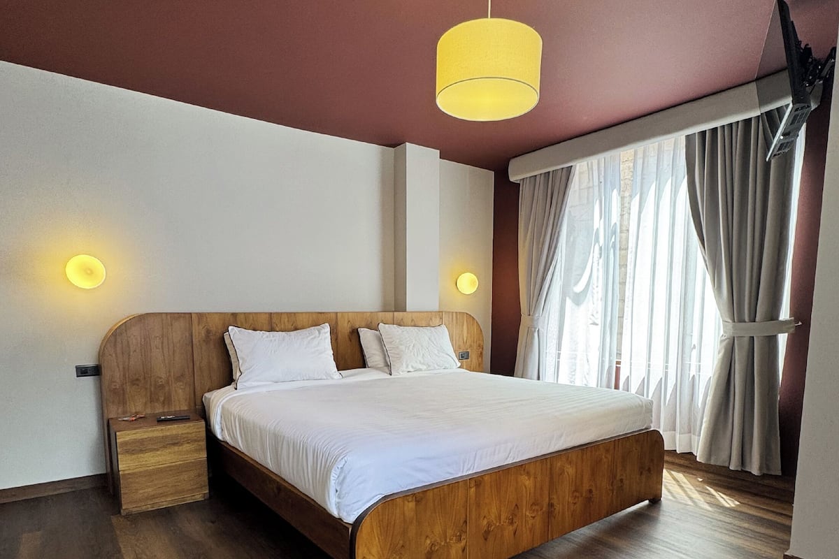 Deluxe kamer, 1 kingsize bed | Gratis wifi