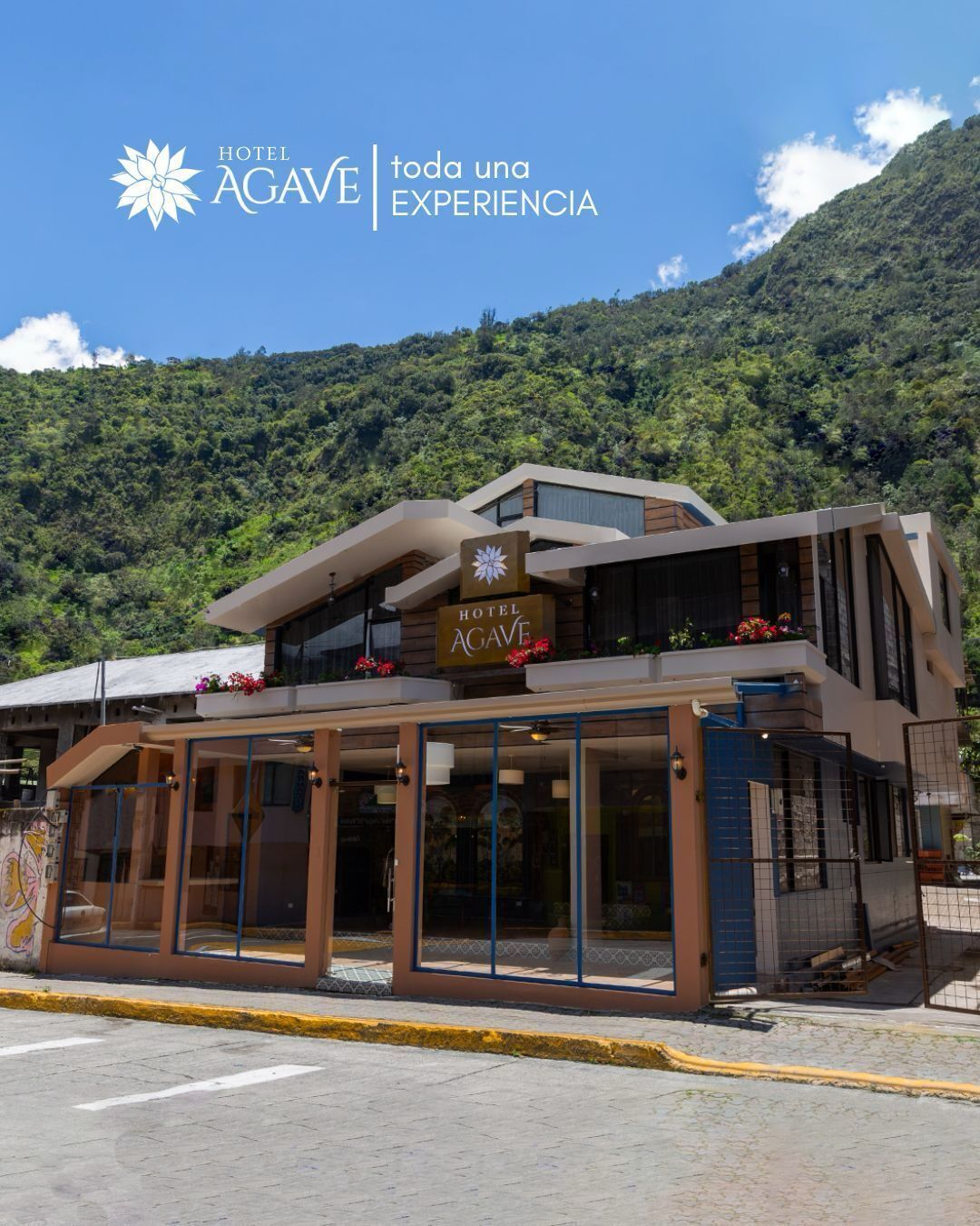 Entrada de la propiedad