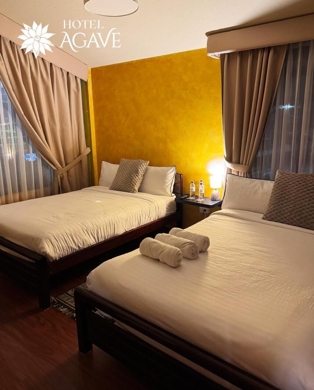 Junior kamer, 2 tweepersoonsbedden | Gratis wifi