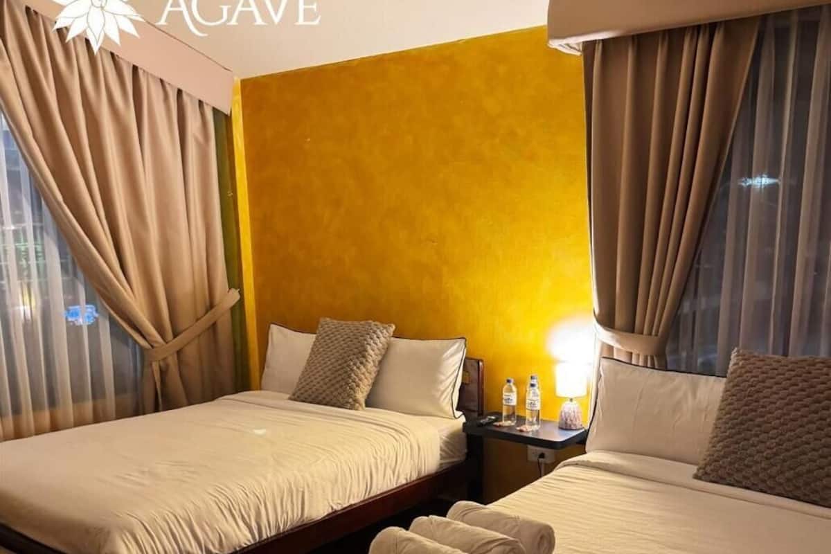 Junior kamer, 2 tweepersoonsbedden | Gratis wifi