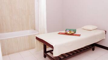 Body treatments, aromatherapy, body scrubs, facials, reflexology