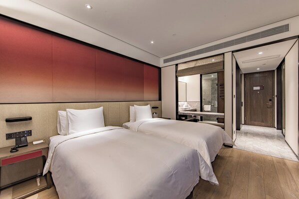 Chambre Affaires Double ou avec lits jumeaux, vue ville | Coffres-forts dans les chambres