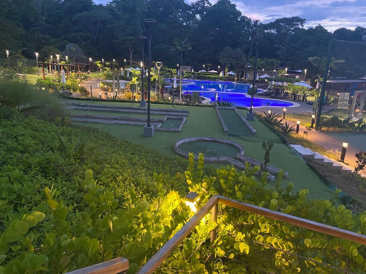Overnattingsstedets uteområder