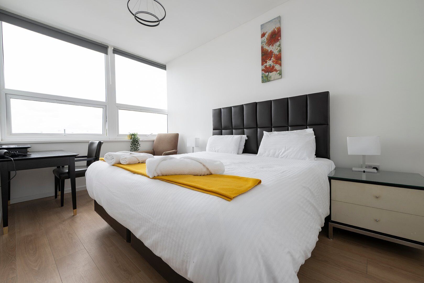 1 Schlafzimmer, Schreibtisch, Bügeleisen/Bügelbrett, Internetzugang