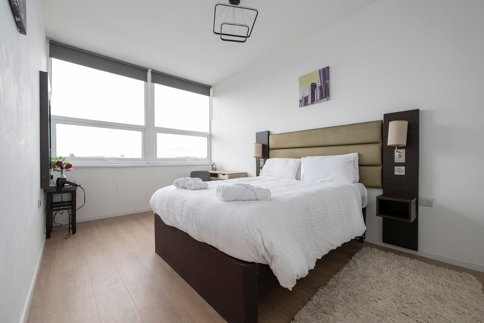 1 Schlafzimmer, Schreibtisch, Bügeleisen/Bügelbrett, Internetzugang