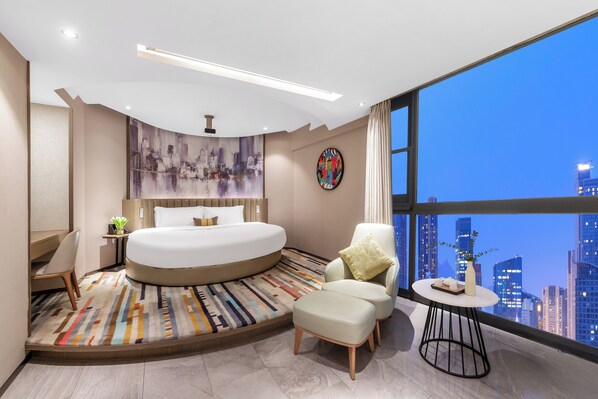 Exclusive-Doppelzimmer | Verdunkelungsvorhänge, schallisolierte Zimmer, Bügeleisen/Bügelbrett