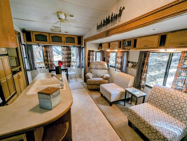 Área de sala de estar