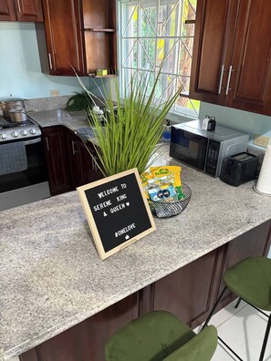 Microwave, oven, stovetop