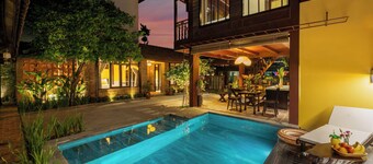 DEMIN VILLA HOI AN - Pool and BBQ Garden