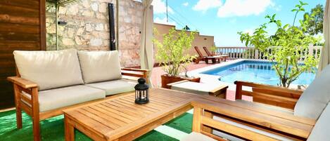 Una piscina climatizada