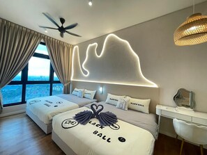 3 soverom, strykejern/-brett, wi-fi (inkludert) og sengetøy