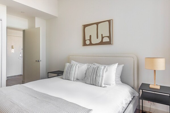 1 chambre, fer et planche à repasser, Wi-Fi, draps fournis