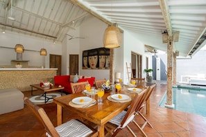 Restaurante al aire libre