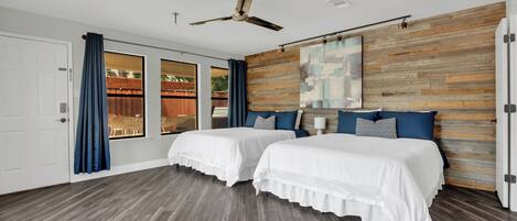 5 habitaciones, tabla de planchar con plancha y wifi gratis