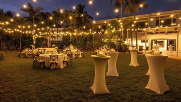 Espace mariage en plein air