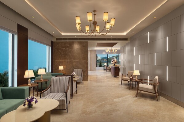 Sitzecke in der Lobby