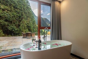 Standard Twin Room, Mountain View | View from room - Huagu Jianzhu Guesthouse Zhangjiajie (Zhangjiajie)