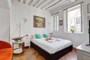1 chambre, accès Internet, draps fournis
