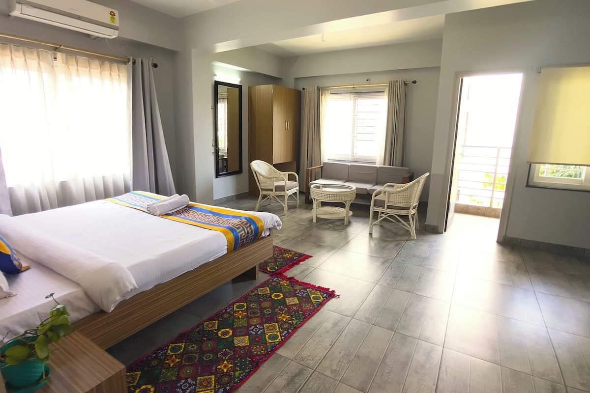 Chambre luxueuse, vue sur le jardin | AccĂšs au Wi-Fi (inclus)