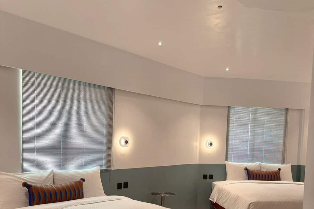 Deluxe Quadruple Room, City View | In-room safe, free WiFi
