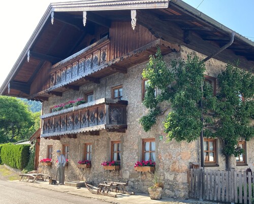 Schneckerlnest, 73 m² for 2-4 persons, eat-in kitchen, bedroom, shower/WC, WLAN, wheelchair accessible
