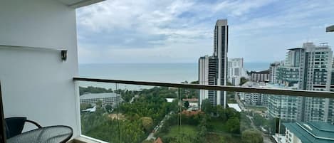 Studio, Balcony, Sea View | Balcony view
