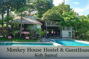 Front of property - Monkey House Hostel Koh Samui (Koh Samui)