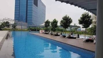 Condo, 1 Bedroom, Accessible, City View | Pool | Outdoor pool