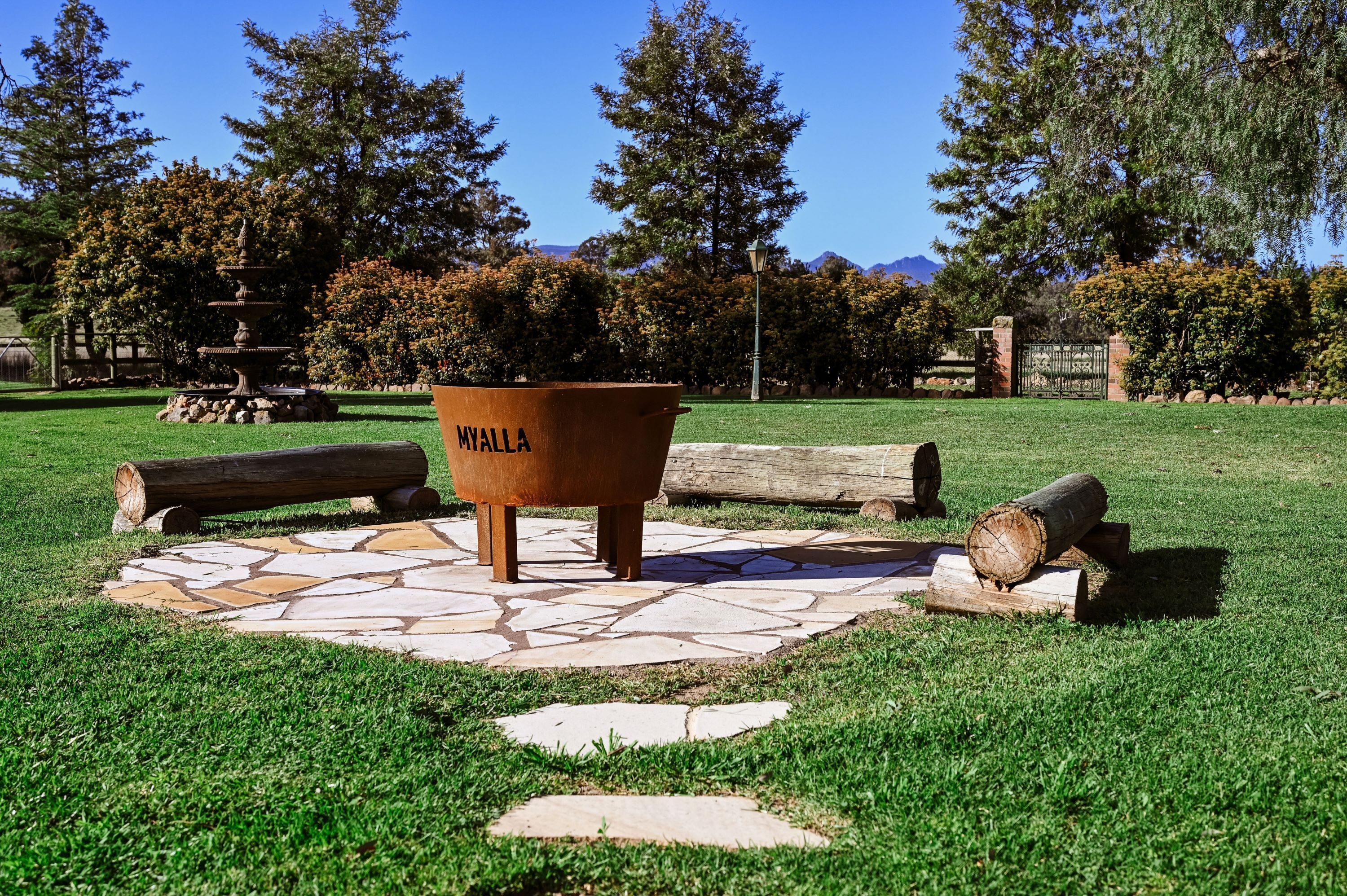 Enceinte de l’hébergement