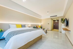 Habitación de lujo doble | Escritorio, cortinas opacas, sistema de insonorización