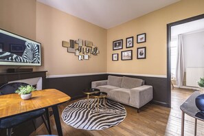 TV, music library - Studio apartment for 2 people (Reims)