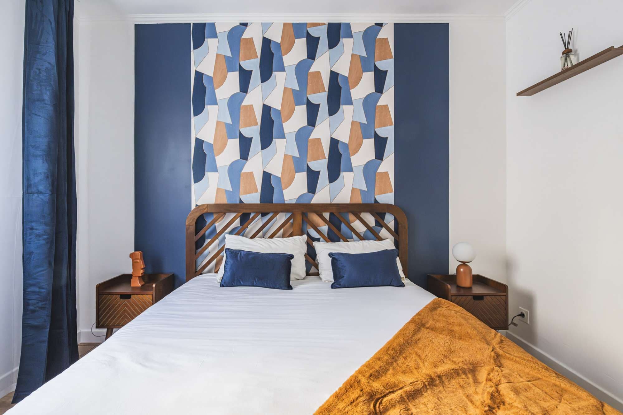 3 slaapkamers, een bureau, wifi, beddengoed