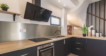 Maison de ville avec terrasse pour 6 personnes