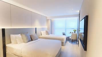 In-room safe, iron/ironing board, free WiFi, bed sheets