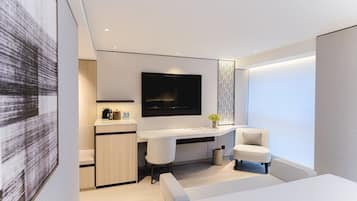 Rom – executive | Safe på rommet, strykejern/-brett, wi-fi (inkludert) og sengetøy