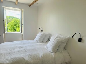 8 soverom, internettilgang og sengetøy