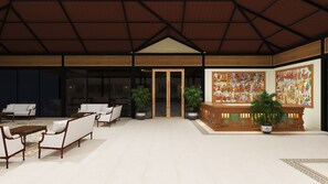 Lobby sitting area - Evoke Rambagh Ayodhya (Faizabad)