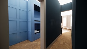 2 chambres, fer et planche à repasser, Wi-Fi, draps fournis
